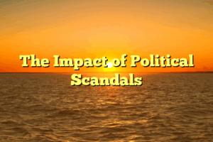 The Impact of Political Scandals