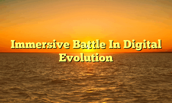Immersive Battle In Digital Evolution