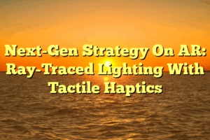 Next-Gen Strategy On AR: Ray-Traced Lighting With Tactile Haptics Next-Gen Strategy On AR: Ray-Traced Lighting With Tactile Haptics