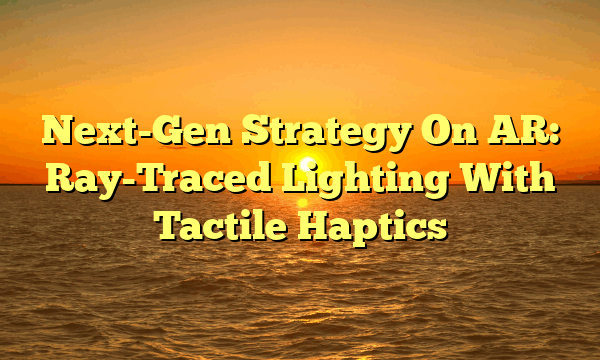 Next-Gen Strategy On AR: Ray-Traced Lighting With Tactile Haptics Next-Gen Strategy On AR: Ray-Traced Lighting With Tactile Haptics